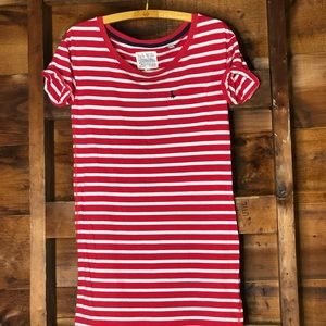Jack Wills Herlach Striped Jersey Dress
